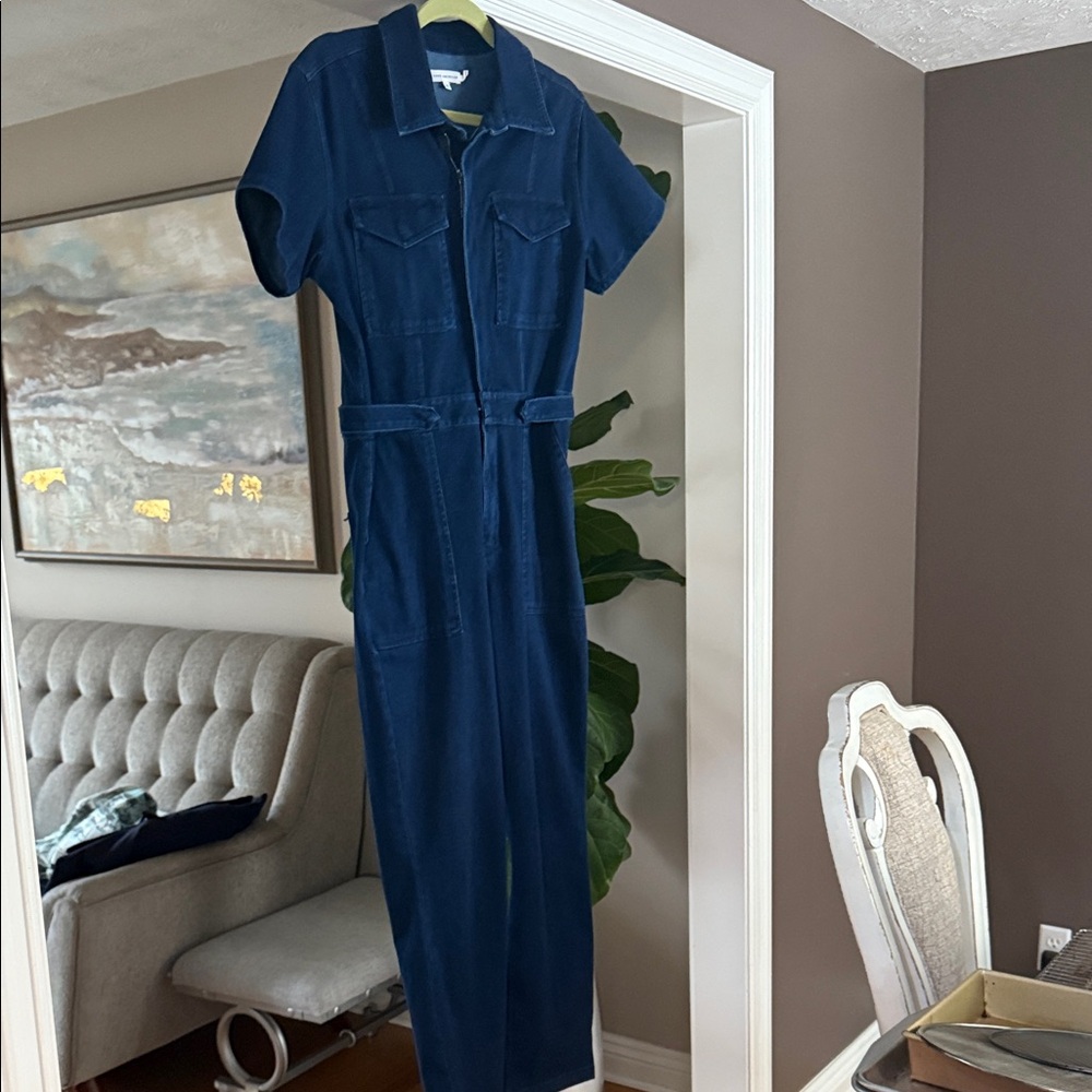 Good American Dark Blue Jumpsuit